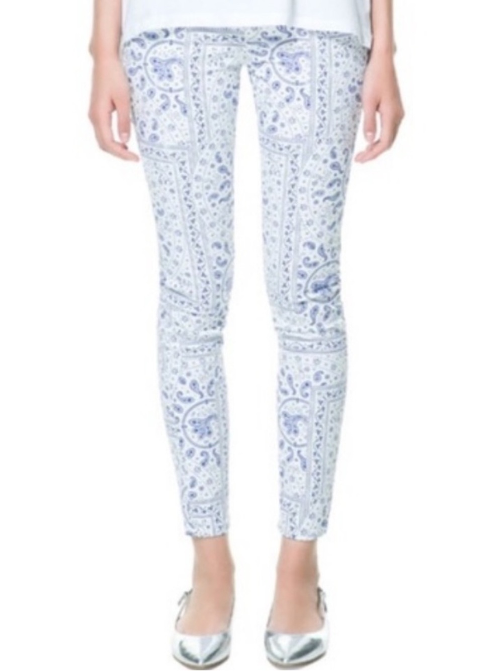 Zara Trafaluc Low Rise Stretch Skinny Jeans